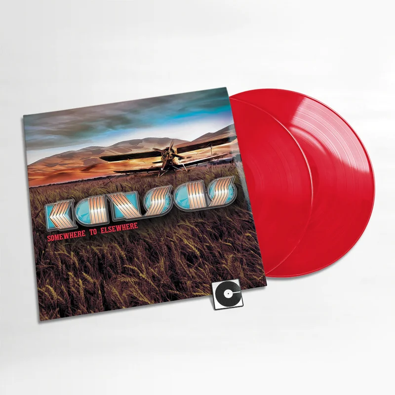 Kansas - "Somewhere To Elsewhere" Red Vinyl