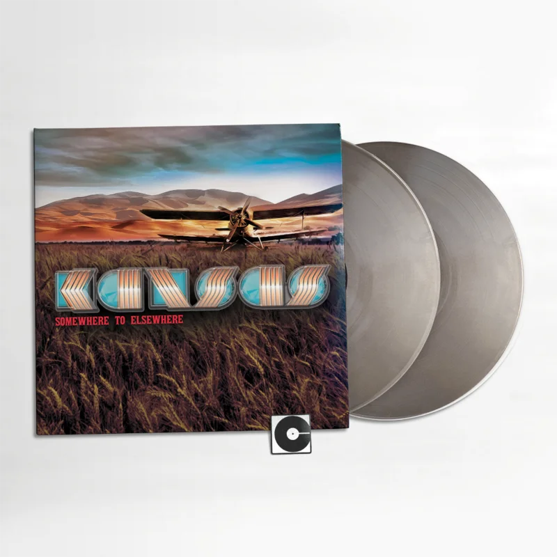 Kansas - "Somewhere To Elsewhere" Silver Vinyl