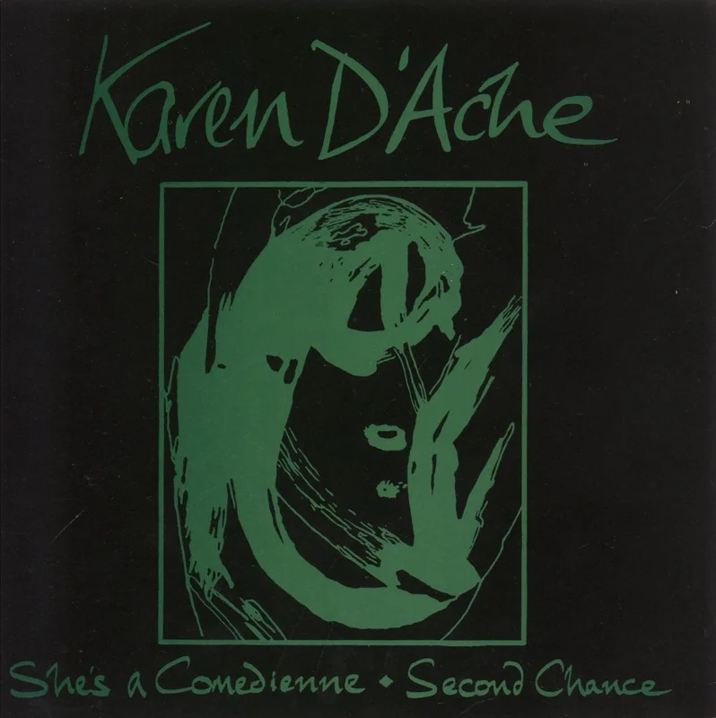 Karen D'Ache She's A Comedienne UK 7" vinyl
