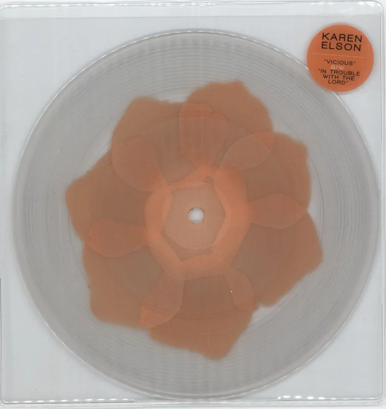 Karen Elson Vicious - Peach Rose Petals US 7" vinyl