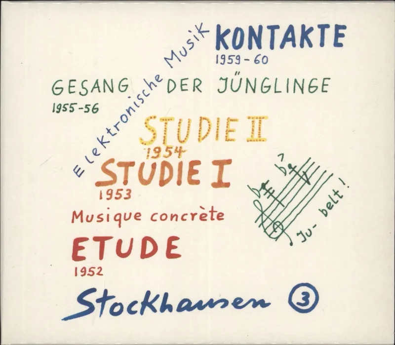 Karlheinz Stockhausen Elektronische Musik 1952-1960 German CD album