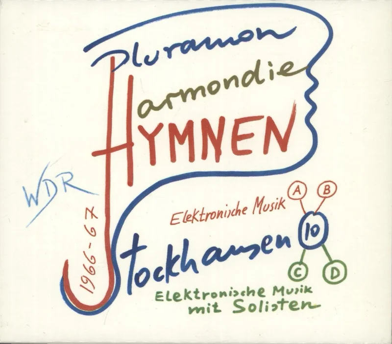 Karlheinz Stockhausen Hymnen German 4-CD set
