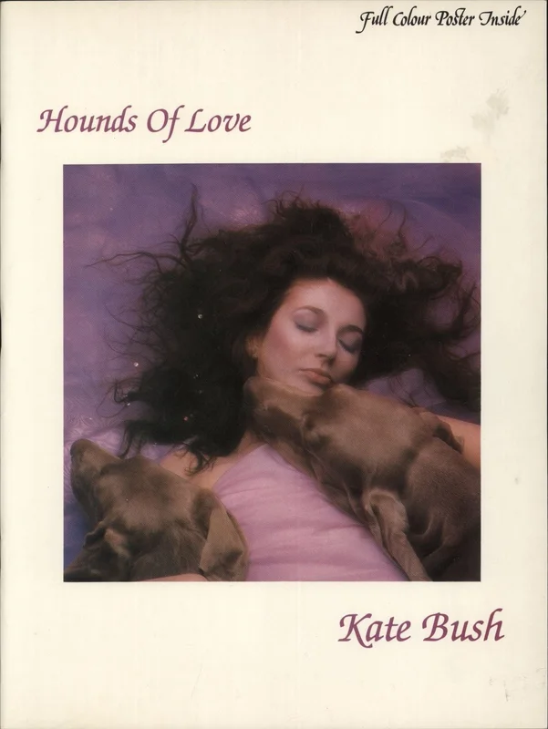 Kate Bush Hounds Of Love + Poster UK Book