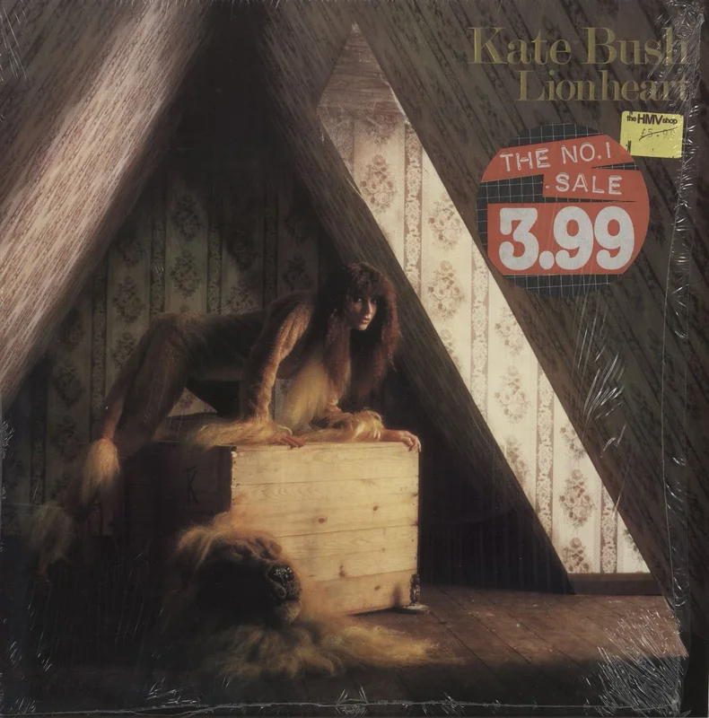 Kate Bush Lionheart - Shrink UK Vinyl LP