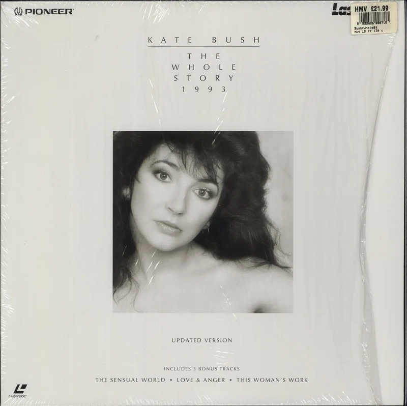 Kate Bush The Whole Story 1993 - Shrink German Laserdisc