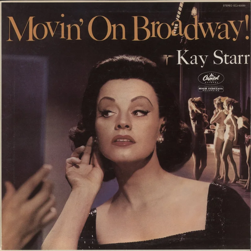 Kay Starr Movin' On Broadway! Japanese Vinyl LP