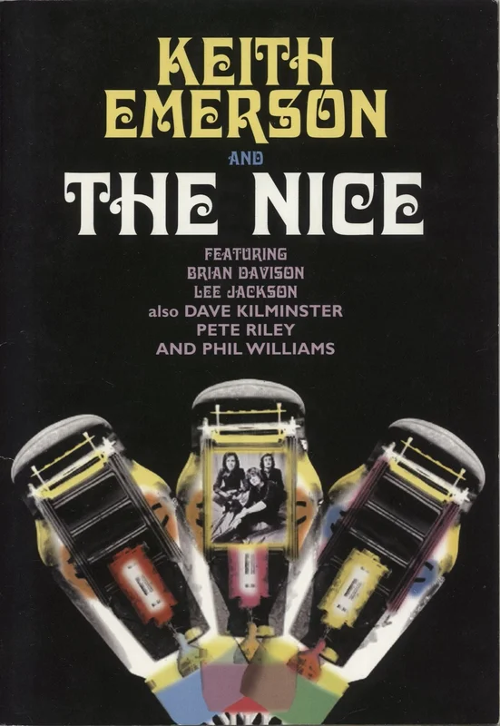 Keith Emerson Keith Emerson And The Nice UK Tour programme