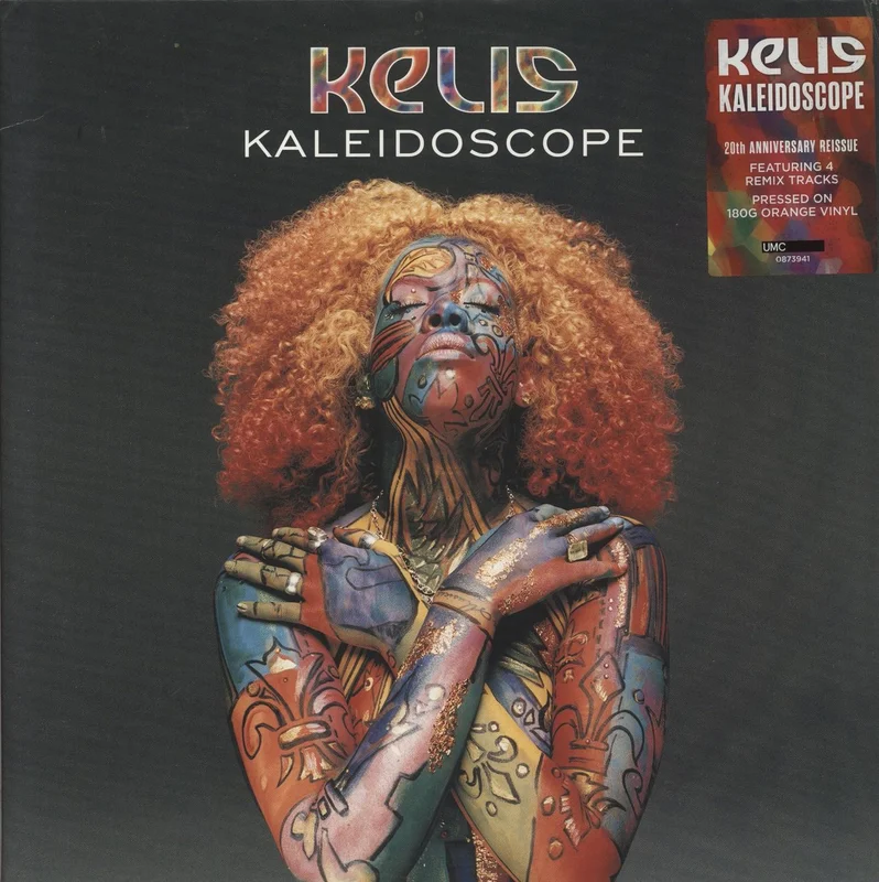 Kelis Kaleidoscope - 20th Anniversary - 180gm Orange vinyl UK 2-LP vinyl set