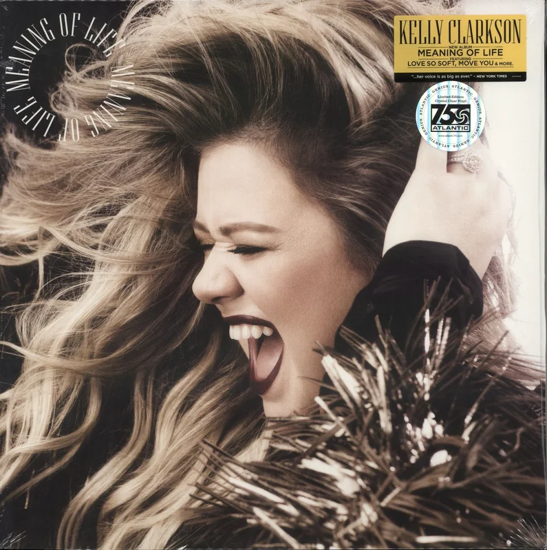 Kelly Clarkson Meaning Of Life - Clear Vinyl Canadian Vinyl LP
