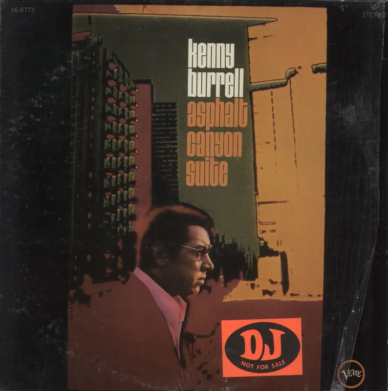 Kenny Burrell Asphalt Canyon Suite US Promo Vinyl LP