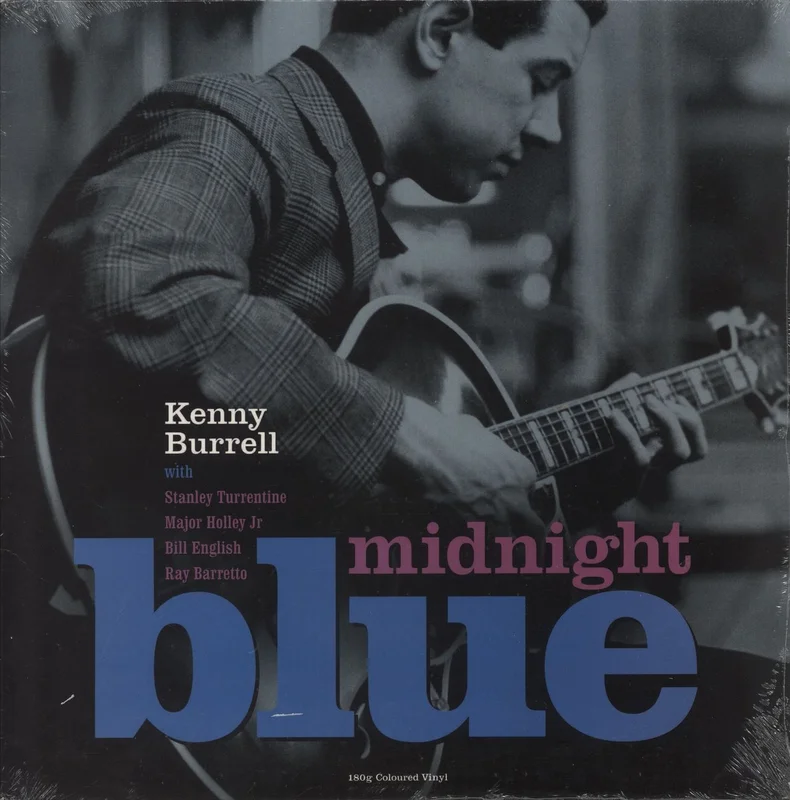 Kenny Burrell Midnight Blue - 180gm Blue Vinyl - Sealed US Vinyl LP