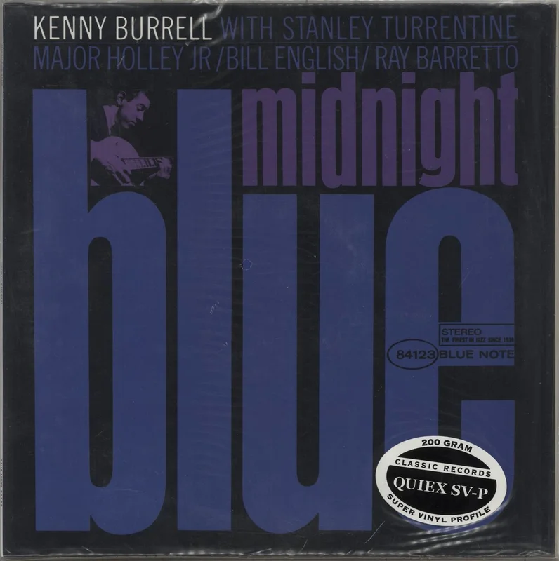 Kenny Burrell Midnight Blue - 200g - Sealed US 2-LP vinyl set