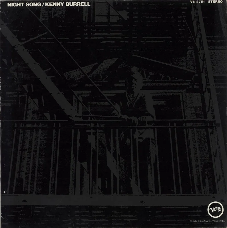 Kenny Burrell Night Song US Vinyl LP