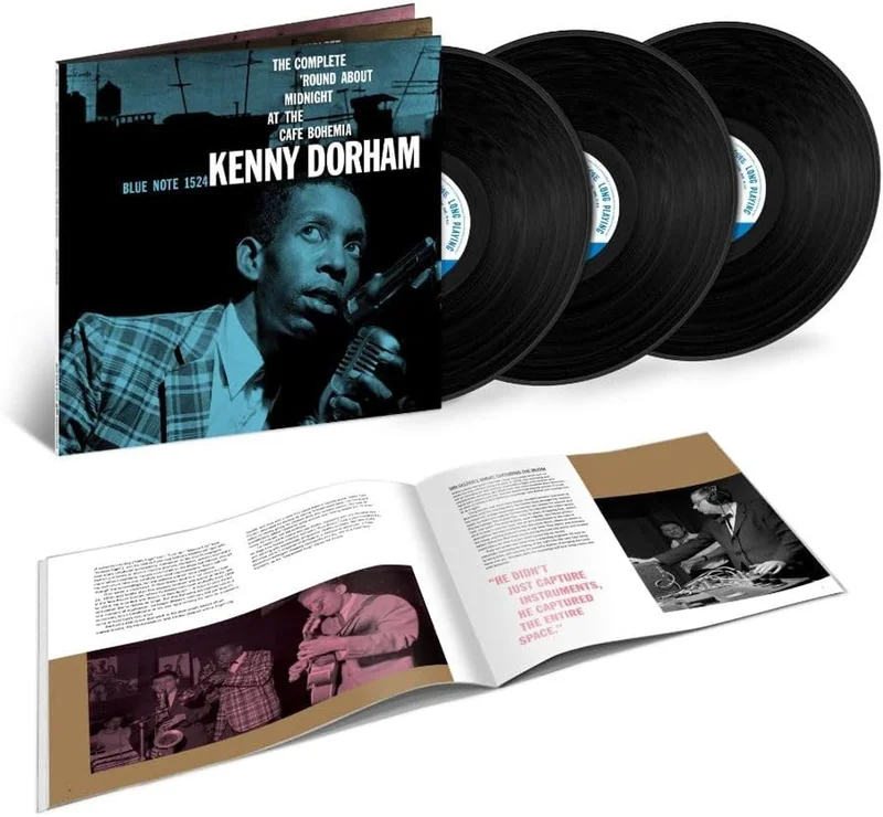 Kenny Dorham The Complete 'Round About Midnight At The Cafe Bonhemia - Blue Note Tone Poet Series - Sealed US 3-LP vinyl set