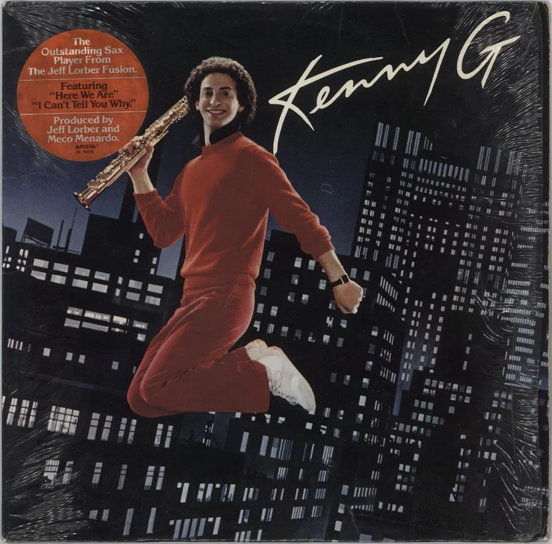 Kenny G Kenny G + Hype Stickered Shrink US Vinyl LP