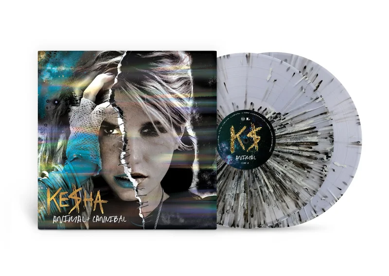 Kesha Animal + Cannibal - 15th Anniversary Edition - Splater Vinyl - Sealed UK 2-LP vinyl set