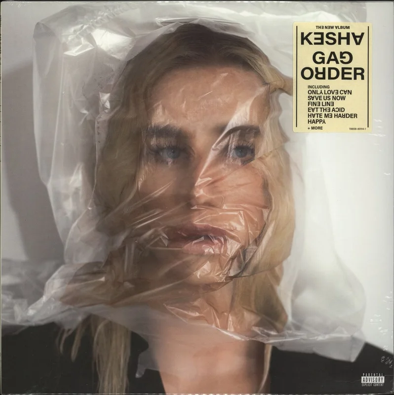 Kesha Gag Order - Bone White Vinyl - Sealed UK Vinyl LP