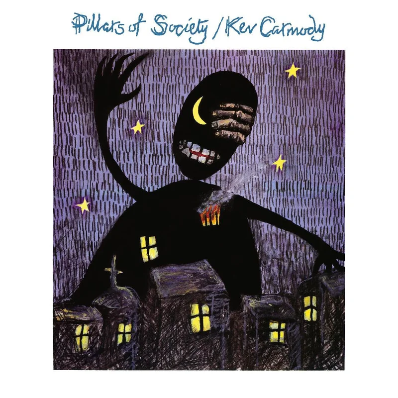 Kev Carmody Pillars of Society (Red / Black / Yellow vinyl)