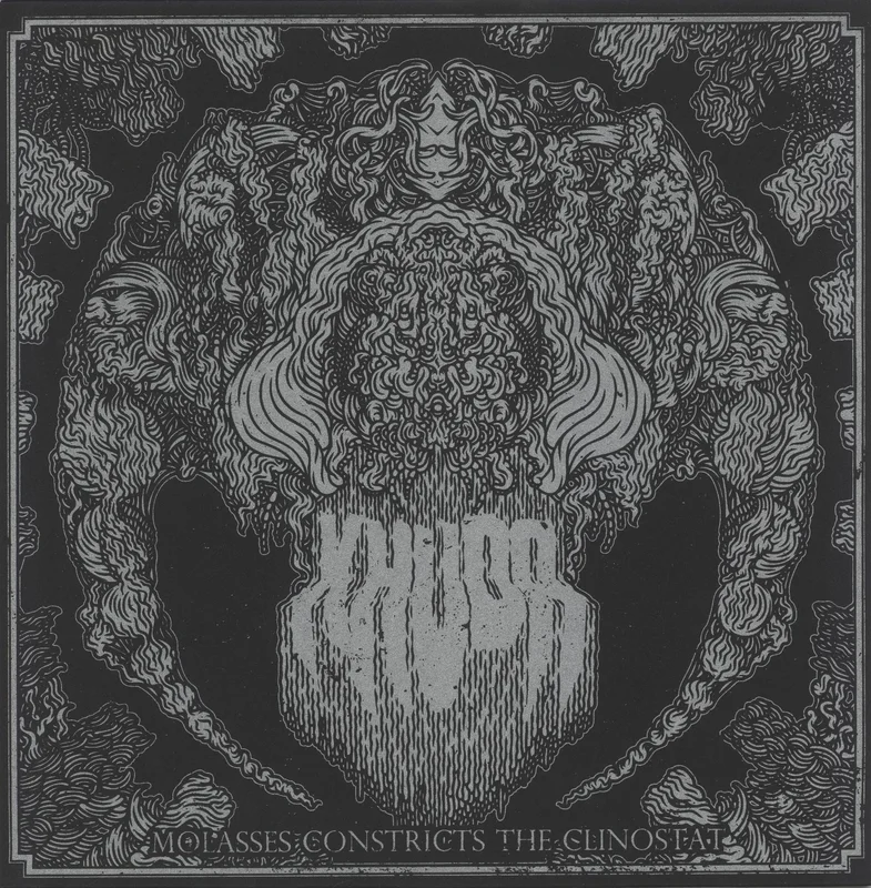 Khuda Molasses Constricts The Clinostat - Clear with Black and White Vinyl German Vinyl LP