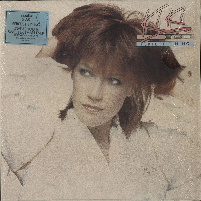 Kiki Dee Perfect Timing - Opened shrink with Hype Sticker UK Vinyl LP