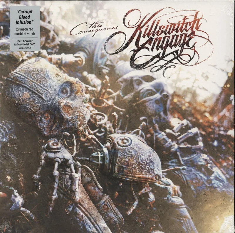 Killswitch Engage This Consequence - Crimson Red Marble [Corrupt Blood Infusion] Vinyl - Sealed UK Vinyl LP