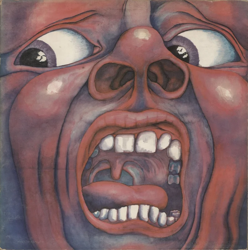 King Crimson In The Court Of The Crimson King - 1st - VG Sleeve UK Vinyl LP