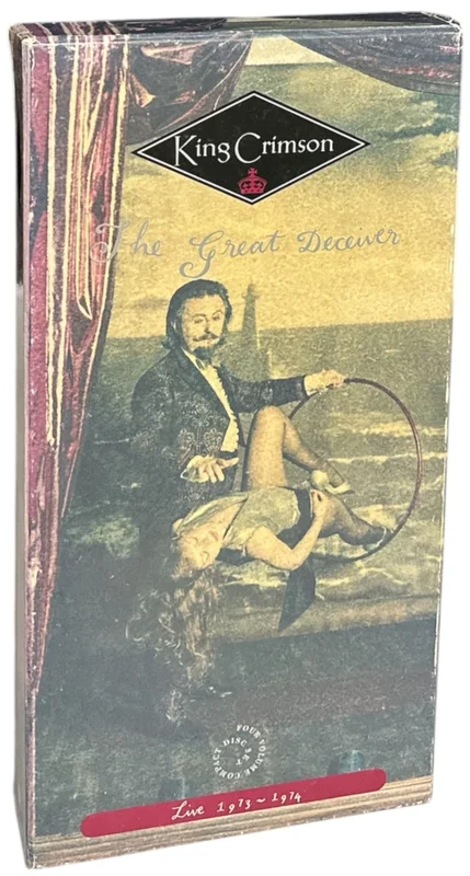 King Crimson The Great Deceiver - Live 1973-1974 - EX Japanese Box set
