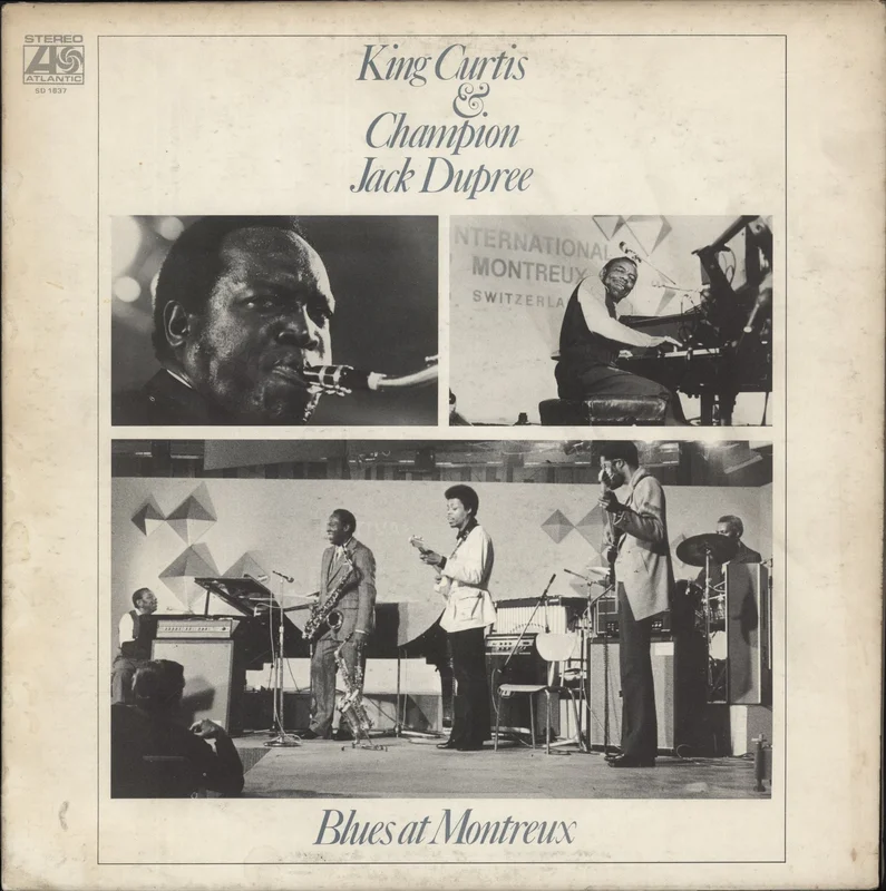 King Curtis Blues At Montreux UK Vinyl LP