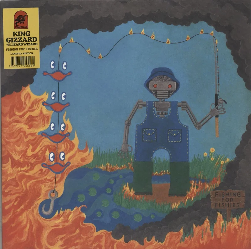 King Gizzard And The Lizard Wizard Fishing for Fishies - 'Landfill' Vinyl UK Vinyl LP