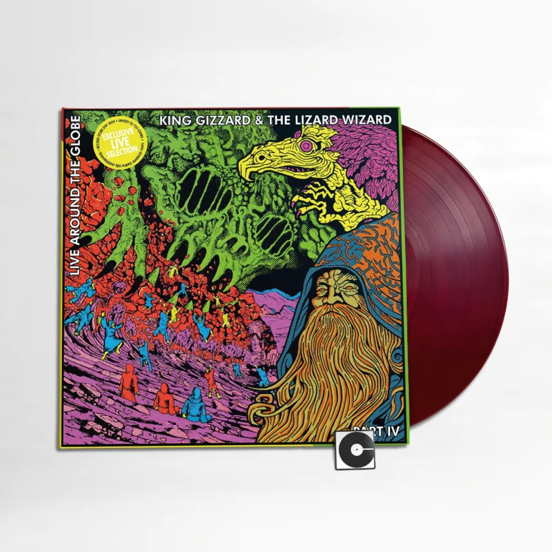 King Gizzard And The Lizard Wizard - "Live Around The Globe - Part IV" Indie Exclusive