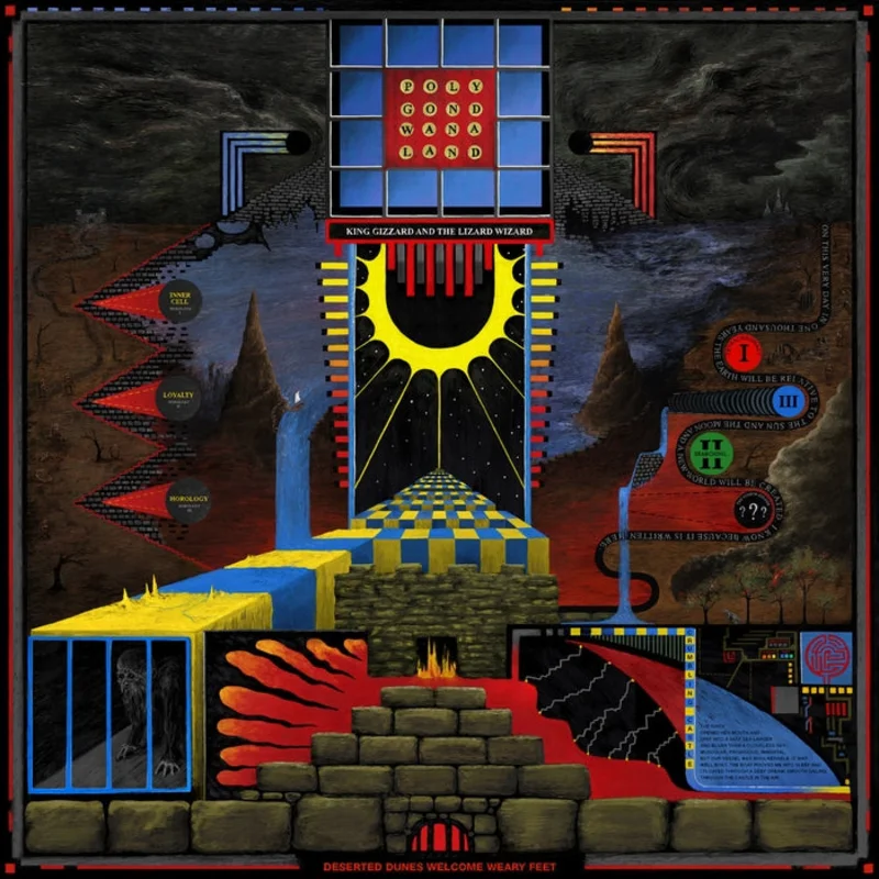 King Gizzard And The Lizard Wizard Polygondwanaland (Coloured vinyl)