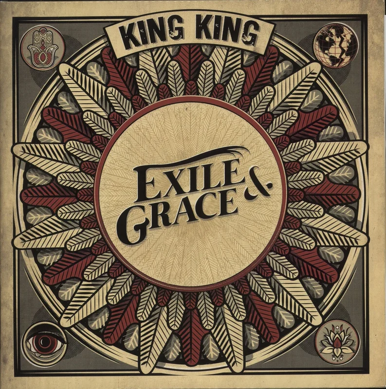 King King Exile & Grace - Autographed UK 2-LP vinyl set