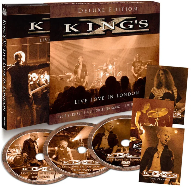 King's X - Live Love In London: Deluxe Edition (Bonus Dvd) [CD]