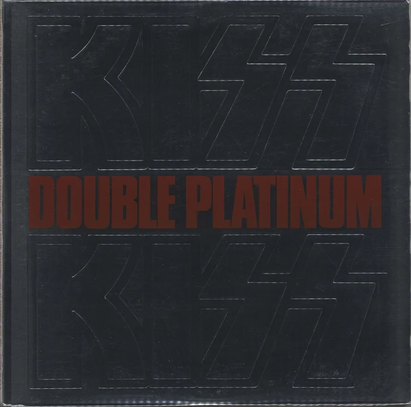 Kiss Double Platinum Japanese 2-LP vinyl set