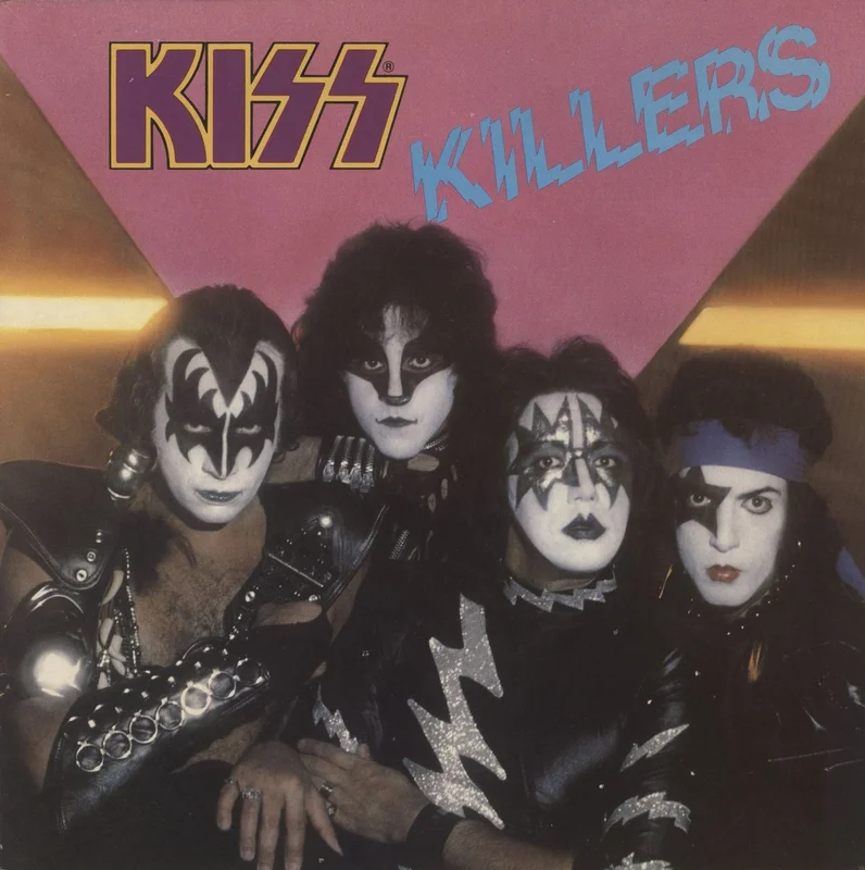 Kiss Killers - Gold Promo-Stamp UK Vinyl LP