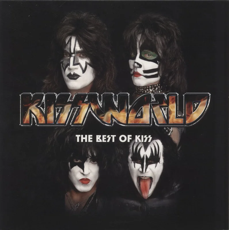 Kiss Kissworld | The Best Of Kiss - Black Vinyl UK 2-LP vinyl set