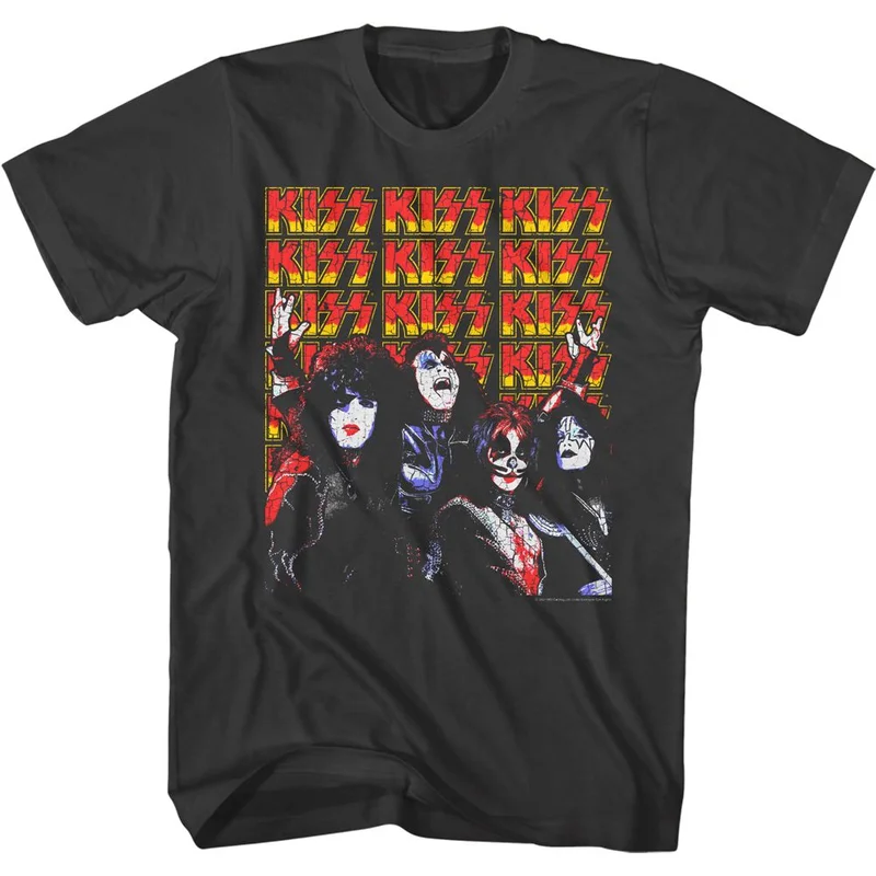 KISS Lots of Logos T-Shirt