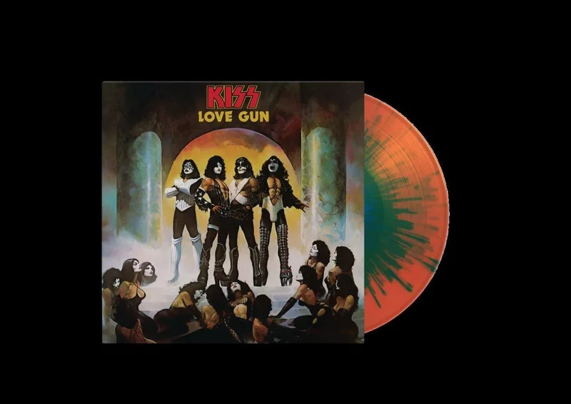 Kiss Love Gun - National Album Day 2025 - Tangerine/Aqua Splatter Vinyl - Sealed UK Vinyl LP