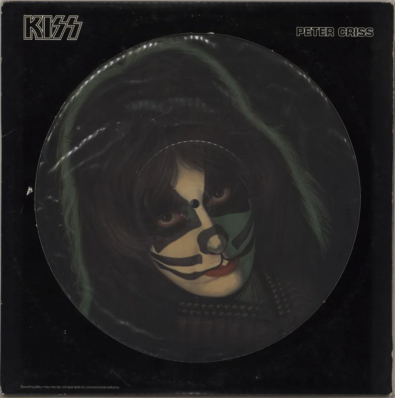 Kiss PeterCriss / Ace Frehley / Gene Simmons / Paul Stanley - EX US Picture disc LP