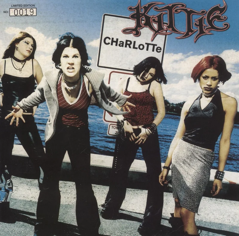 Kittie CHaRLoTTe - White Vinyl UK 7" vinyl