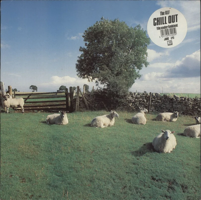 KLF Chill Out - Stickered Sleeve - EX UK Vinyl LP