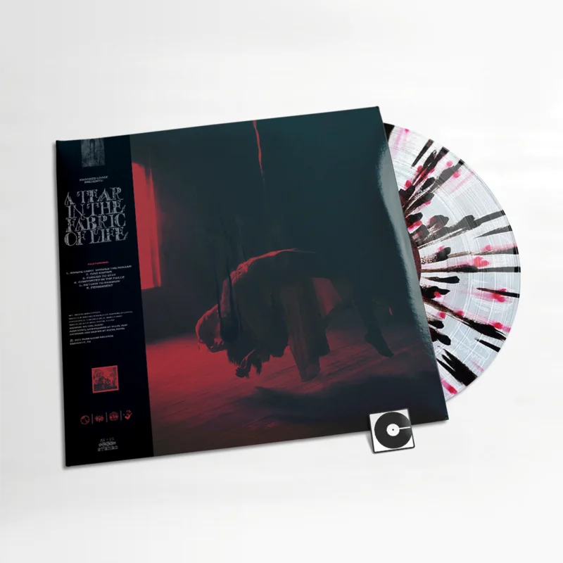 Knocked Loose - "A Tear In The Fabric Of Life" Red & Black Splatter Vinyl