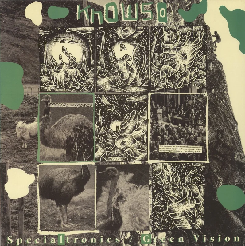 Know-So Specialtronics / Green Vision - Purple Vinyl UK Vinyl LP