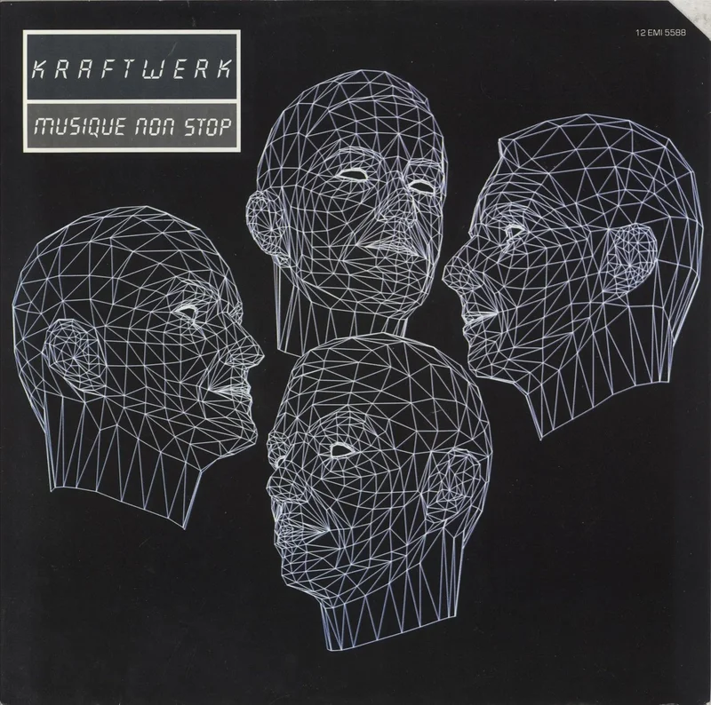 Kraftwerk Musique Non Stop - Deletion cut UK 12" vinyl