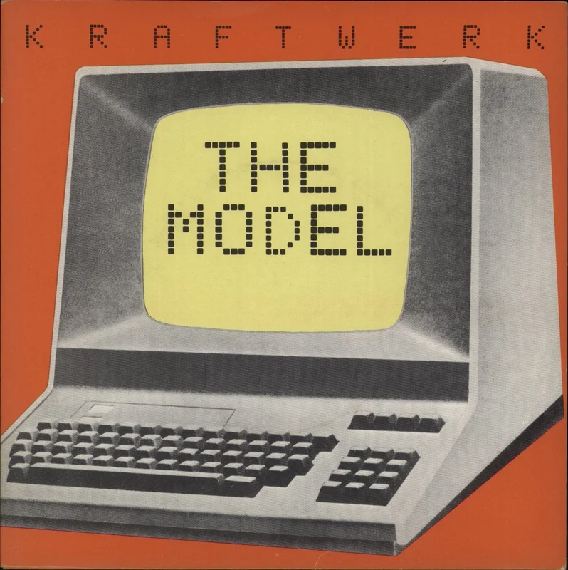 Kraftwerk The Model - 2nd Solid UK 7" vinyl