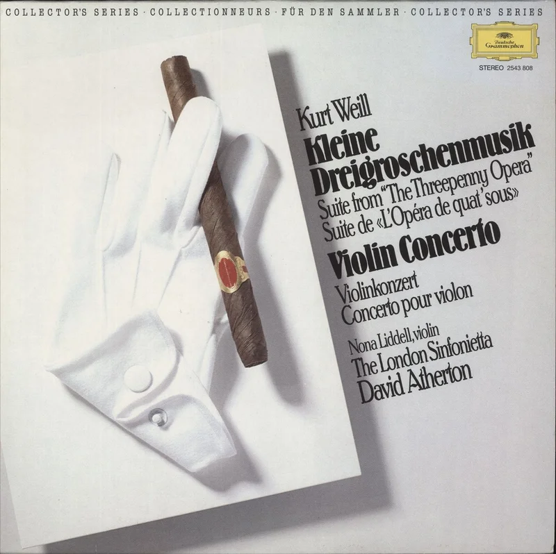 Kurt Weill Kurt Weill: Kleine Dreigroschenmusik / Violin Concerto German Vinyl LP