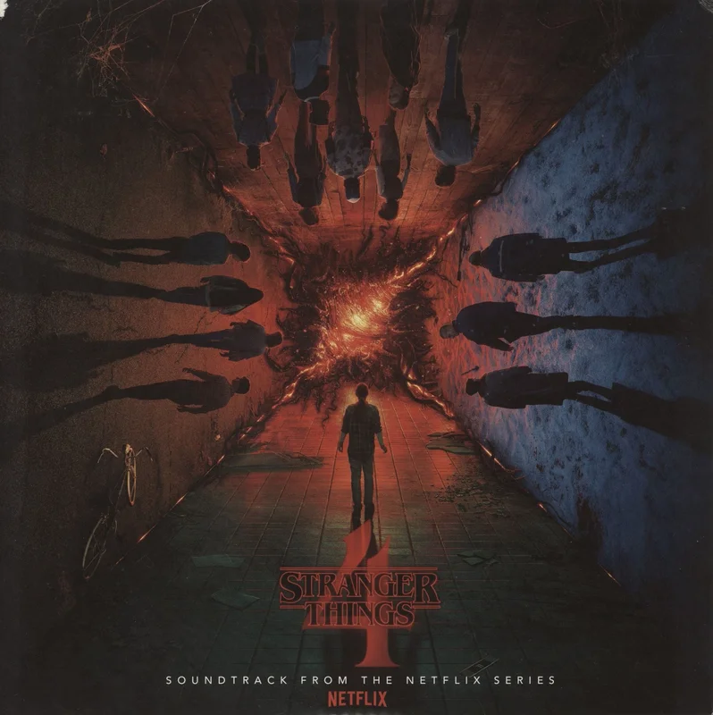 Kyle Dixon & Michael Stein Stranger Things 4: Soundtrack From The Netflix Series - Red Vinyl UK 2-LP vinyl set