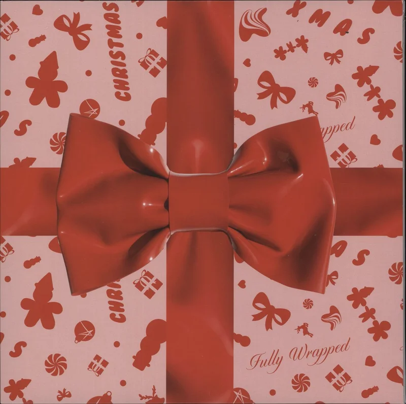 Kylie Minogue Kylie Christmas [Fully Wrapped] - Blue Marbled Vinyl + Numbered Slip Cover UK Vinyl LP