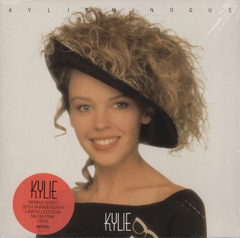 Kylie Minogue Kylie - Neon Pink Vinyl 35th Anniversary Edition - Shrink UK Vinyl LP