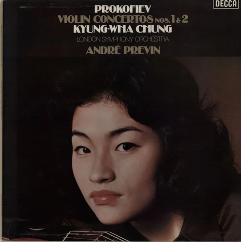 Kyung-Wha Chung Prokofiev: Violin Concertos 1 and 2 UK Vinyl LP